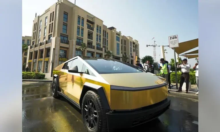 Win 24K gold-plated Tesla Cybertruck in raffle draw
