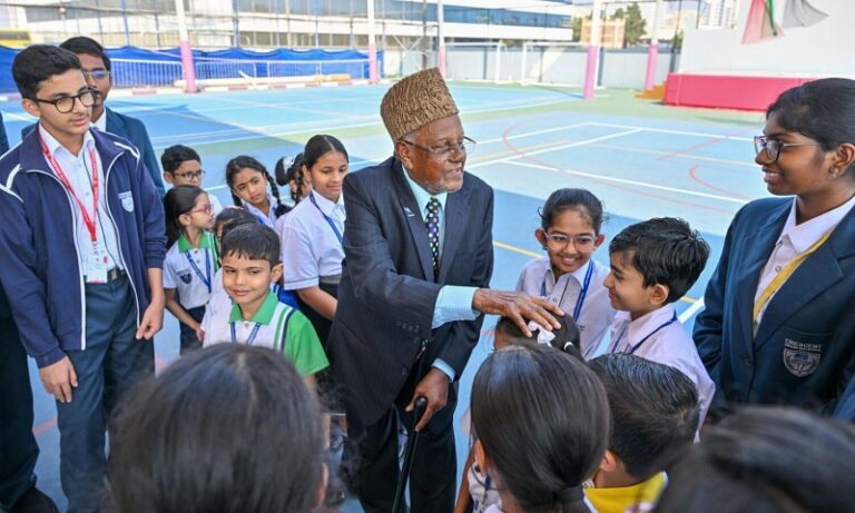 90-Year-Old Founder of Dubai School Offers Affordable Education