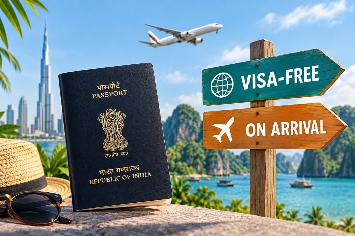 Indian Passport Visa-Free Countries